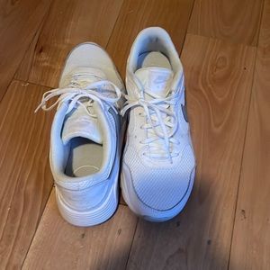 Only worn a few times! White Nike Air Max!
